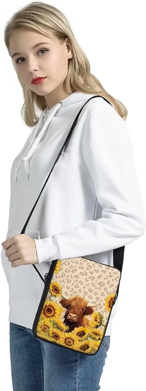 GIFTPUZZ Crossboby Handbags for Women Men Kids Messenger Purse Long Strap Shoulder Bags Handbags