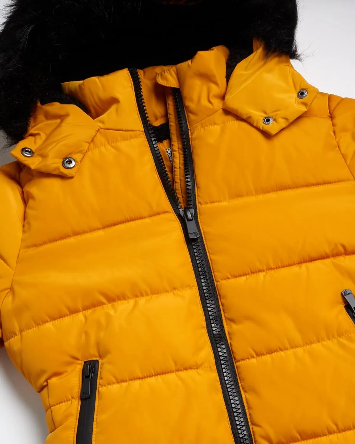 Girls' Winter Coat - Warm Polar Fleece Lined Long Quilted Puffer Jacket for Girls with Sherpa Lined Hood (7-16)