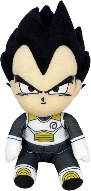 Great Eastern Entertainment Dragon Ball Super- Vegeta 01 Sitting Pose Plush 7" H,Multi-colored