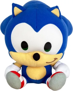 Great Eastern Entertainment Sonic The Hedgehog -SD Sonic Sitting Plush 7", Multi-Colored