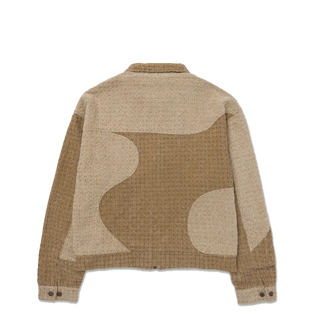 GROOVE PANEL JACKET TAN