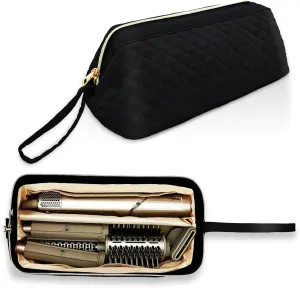 Hair Tools Travel Bag for Shark Flexstyle Carrying Case,Portable Shark Hair Dryer Case,Shark Glex Style Case Waterproof Dustproof Shockproof Flat Curling Iron Travel Organizer, Black(Bag Only)