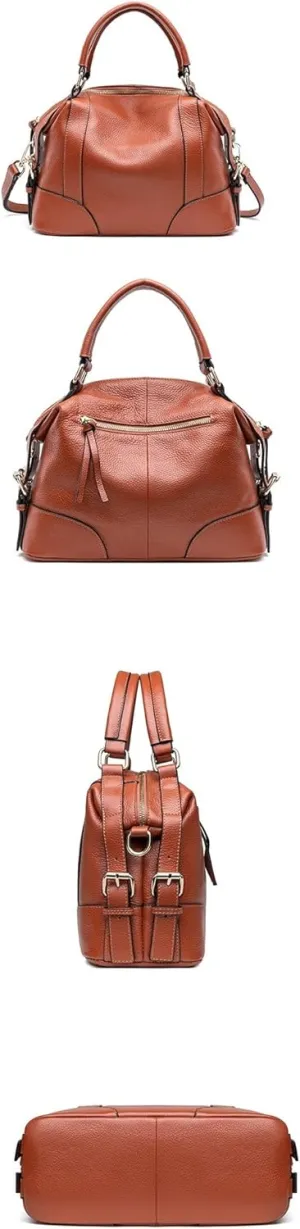 Handcrafted Leather Crossbody Bag - Premium Fashionable & Versatile Leather Shoulder Bag Advanced Style