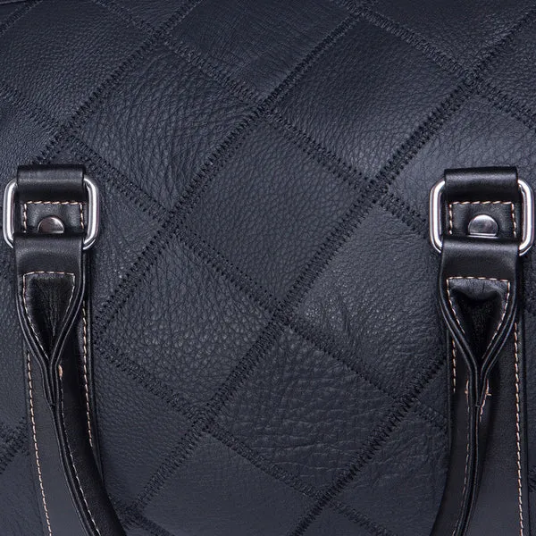 Handmade Top Grain Leather Travel Bag, Luggage Bag