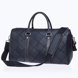 Handmade Top Grain Leather Travel Bag, Luggage Bag