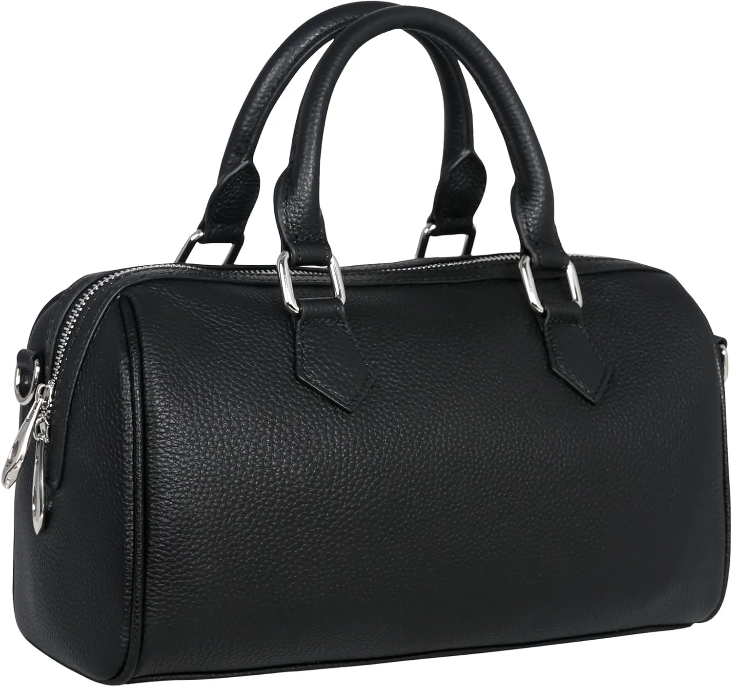 HESHE Leather Top Handle Bags for Women Leather Purses Tote Bag Satchel Handbags Shoulder Bag Designer Crossbody Bags