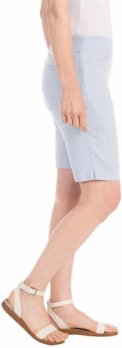 Hilary Radley Womens Midweight Mid Rise Pull On Bermuda Short