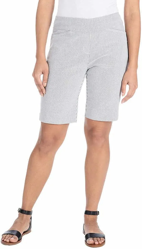 Hilary Radley Women's Stripes Bermuda Short