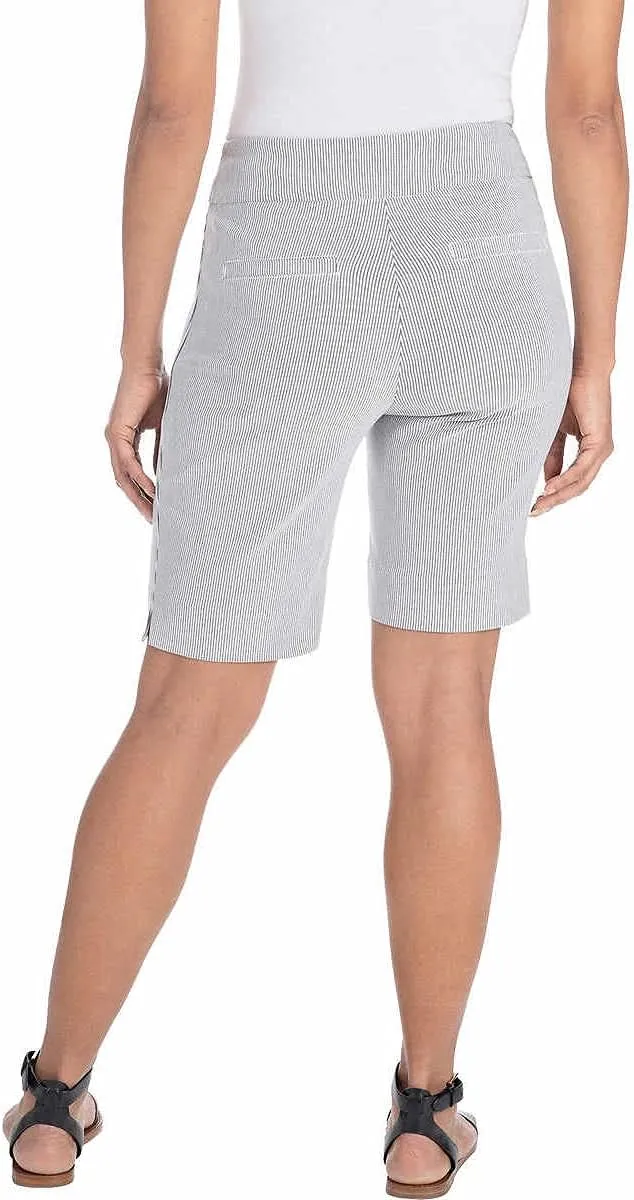 Hilary Radley Women's Stripes Bermuda Short