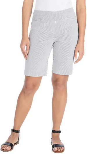 Hilary Radley Women's Stripes Bermuda Short