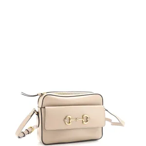 Horsebit 1955 Flap Pocket Camera Bag Leather Small