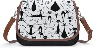 Hotdog Fun Food Hot Dog Fashionable And Exquisite Shoulder Bag, Convenient Leather Crossbody Bag for Going Out