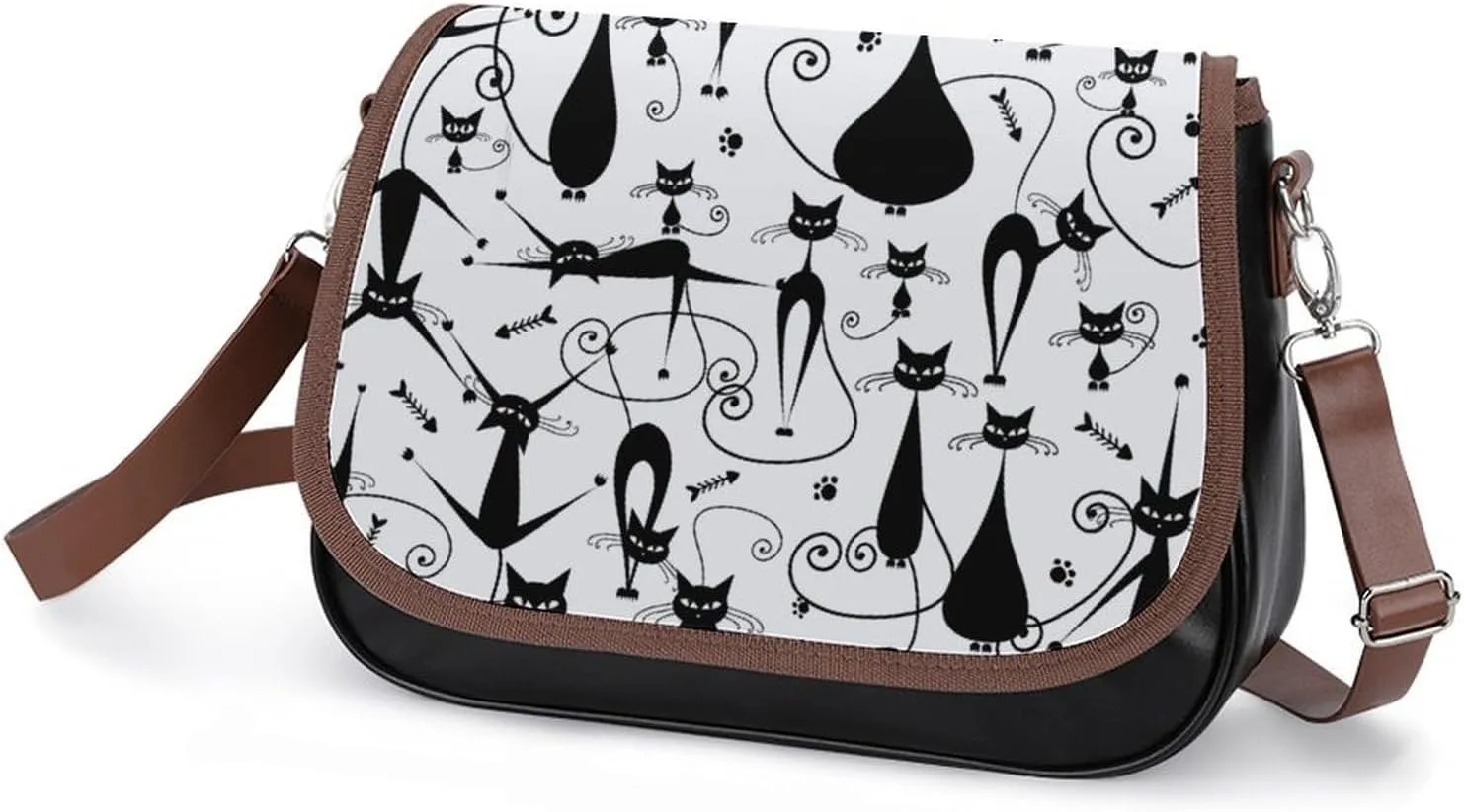Hotdog Fun Food Hot Dog Fashionable And Exquisite Shoulder Bag, Convenient Leather Crossbody Bag for Going Out