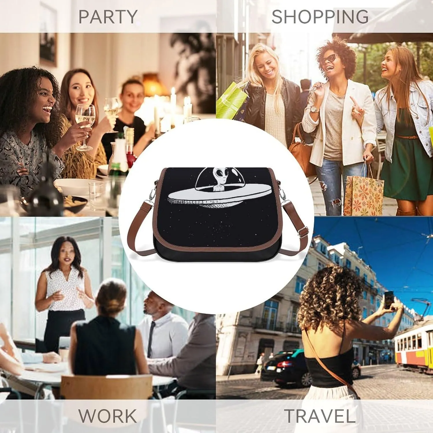 Hotdog Fun Food Hot Dog Fashionable And Exquisite Shoulder Bag, Convenient Leather Crossbody Bag for Going Out