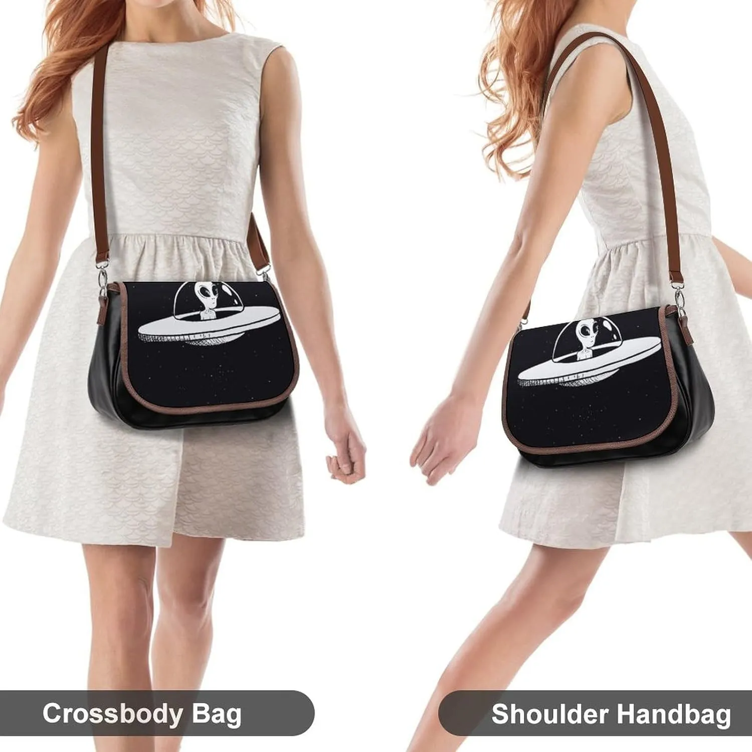 Hotdog Fun Food Hot Dog Fashionable And Exquisite Shoulder Bag, Convenient Leather Crossbody Bag for Going Out