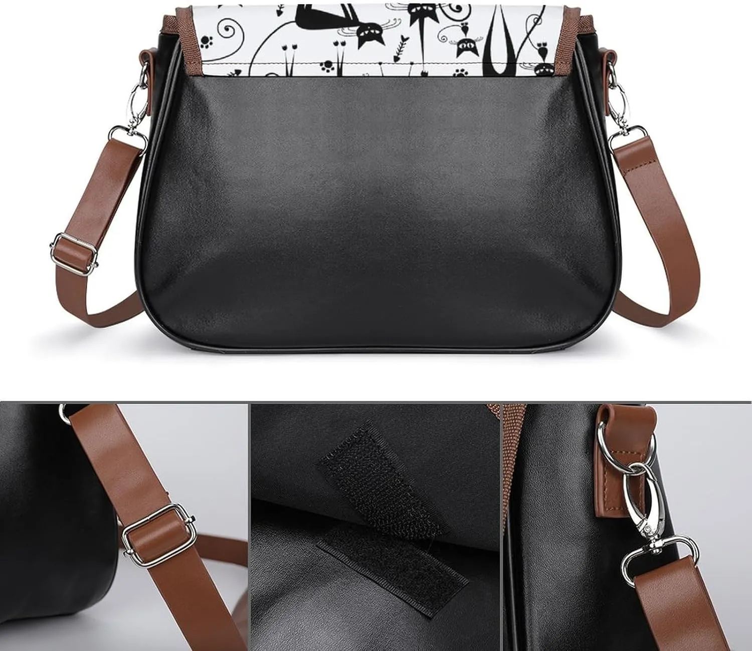 Hotdog Fun Food Hot Dog Fashionable And Exquisite Shoulder Bag, Convenient Leather Crossbody Bag for Going Out