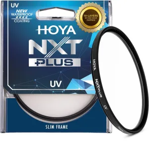 Hoya NXT Plus 72mm UV Filter — Schott B270 Clear Glass with 10-Layer HMC Multi-Coating for 98% Light Transmission, Waterproof Top-Coat, Aluminum Frame - Camera Lens Filter for Sharp, Clear Images