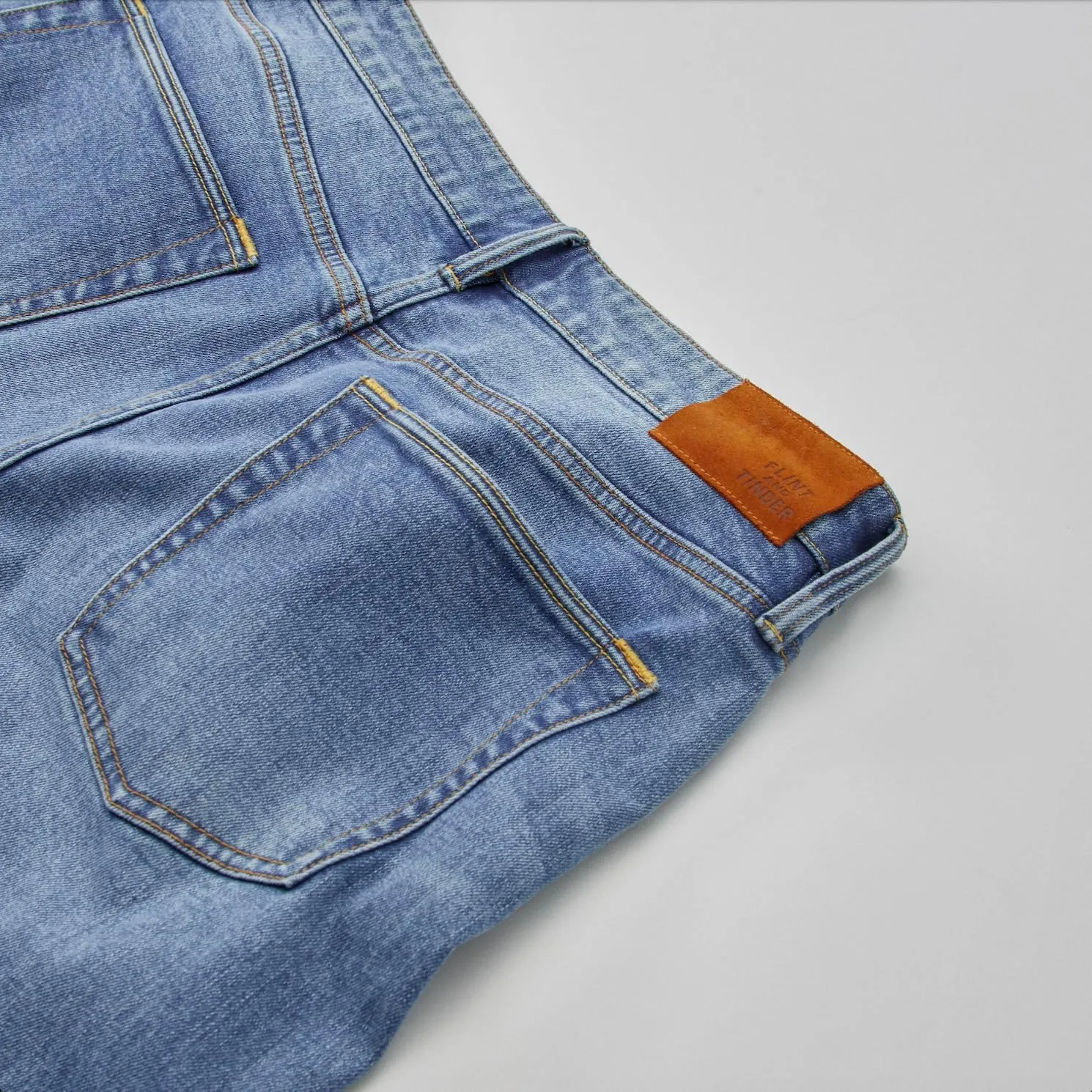Huckberry Stretch Selvedge Denim Jeans for Men - 11.7 oz Mens Jeans with 1% Stretch, Copper Rivets- Year-Round Men Jeans