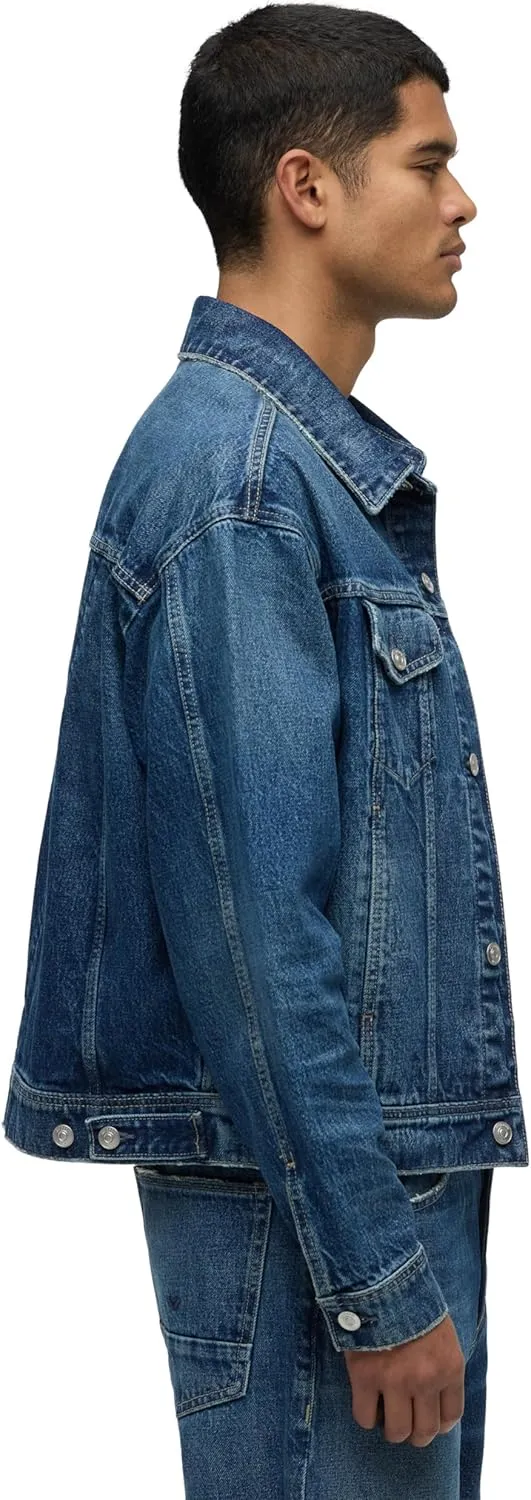 HUDSON Men's Denim Trucker Jacket
