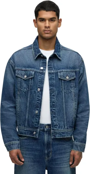 HUDSON Men's Denim Trucker Jacket