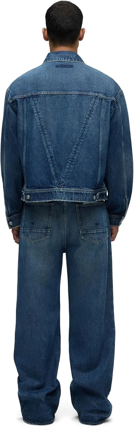HUDSON Men's Denim Trucker Jacket