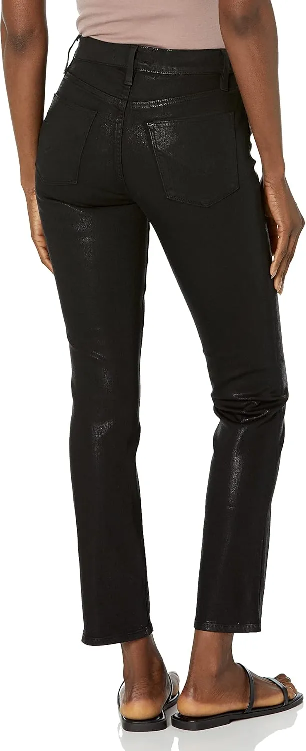 HUDSON Women's Barbara High Rise, Ankle, Straight Leg Jean
