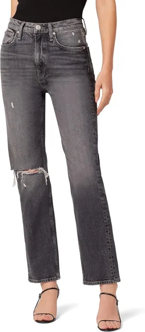 HUDSON Women's Jade High Rise Straight, Loose Fit Jean