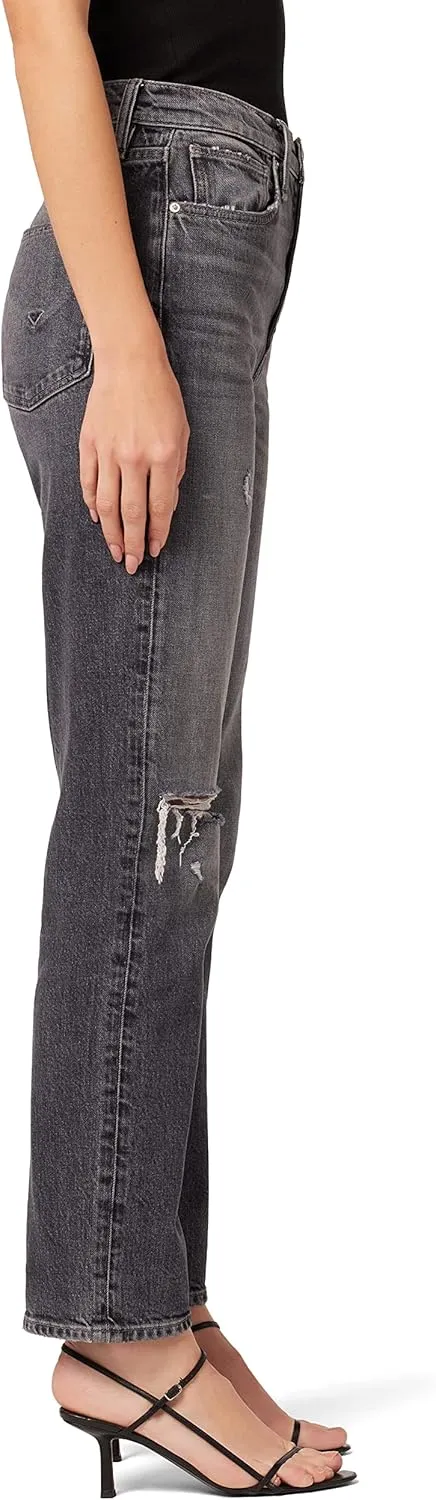 HUDSON Women's Jade High Rise Straight, Loose Fit Jean