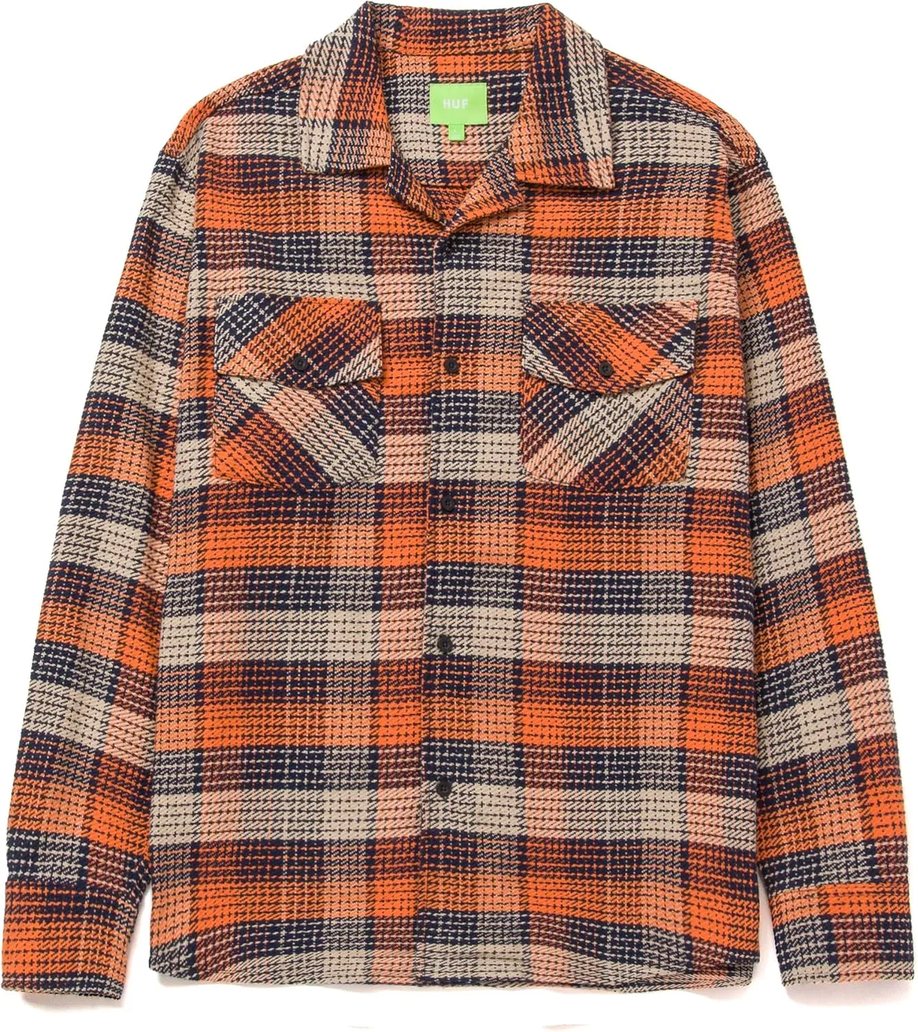 HUF Smash Flannel Heavyweight Cotton Shirt