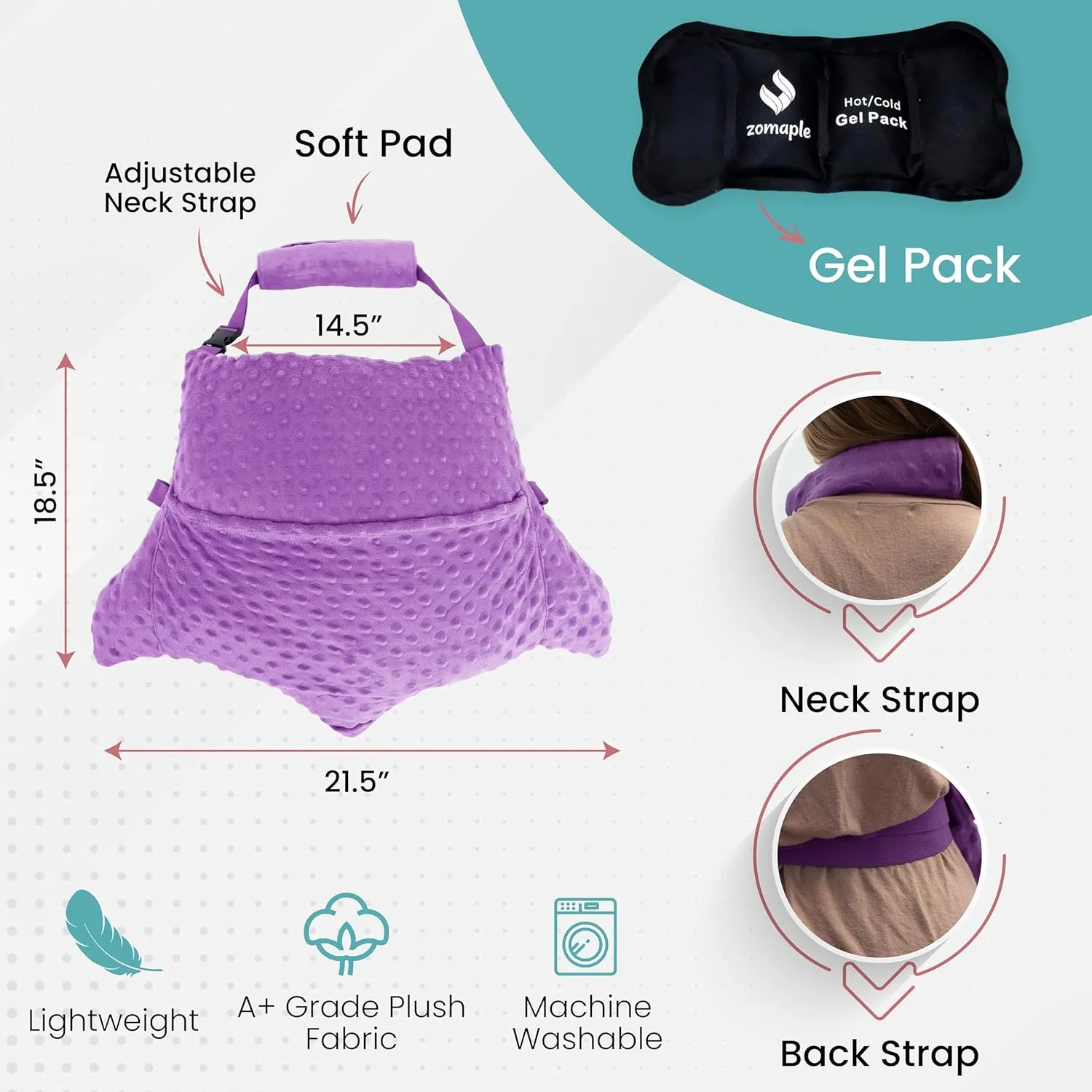 Hysterectomy Pillow for Abdominal Surgery - Post Hysterectomy Recovery Must Haves - Tummy Pillow, After Abdominal Recovery Products for Women