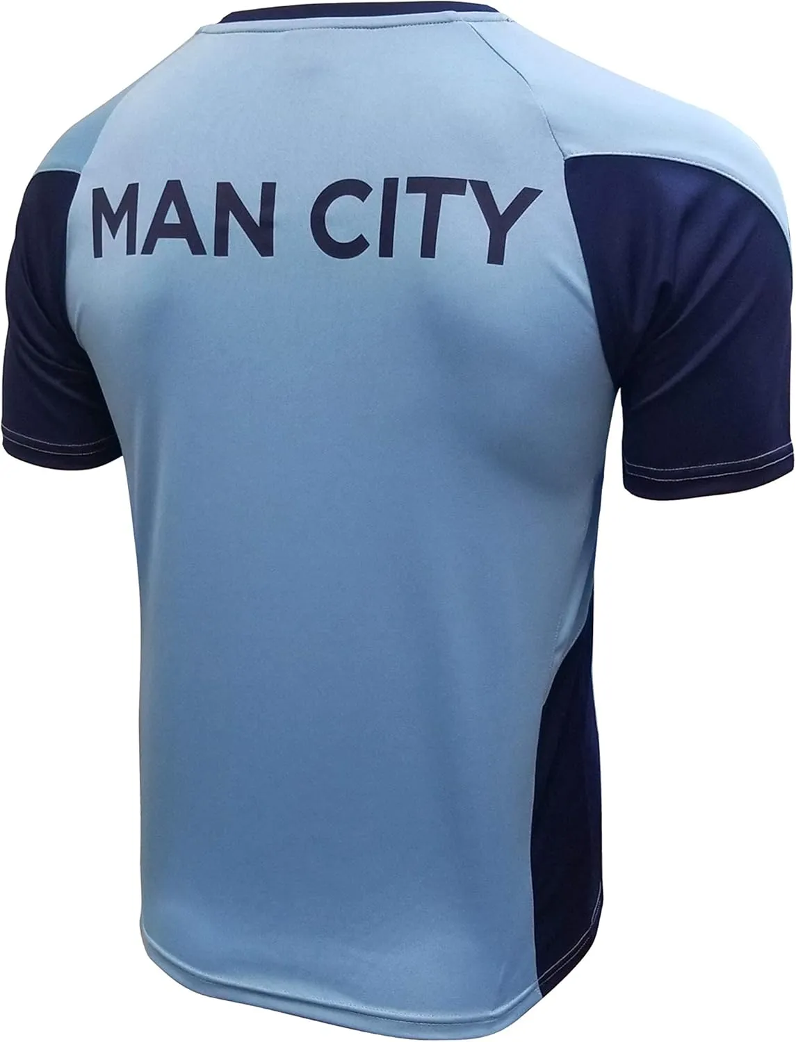Icon Sports Men's Manchester City Fc Game Day Jersey Inspired Polyshirt