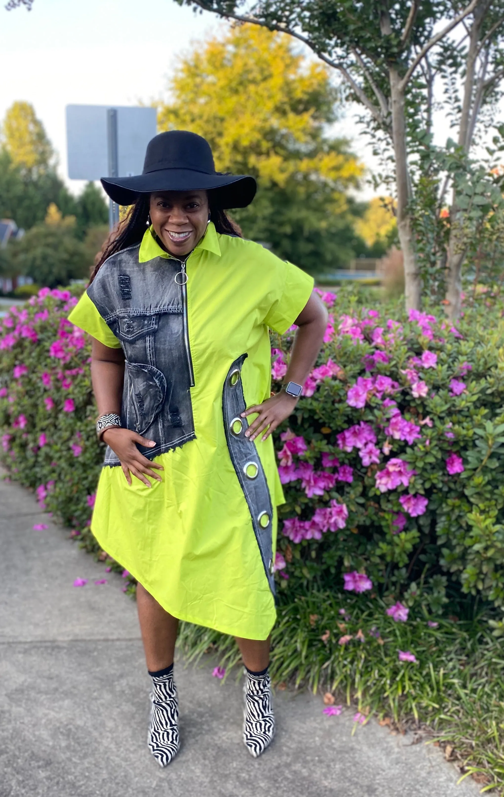 IN THE LIME LIGHT DRESS