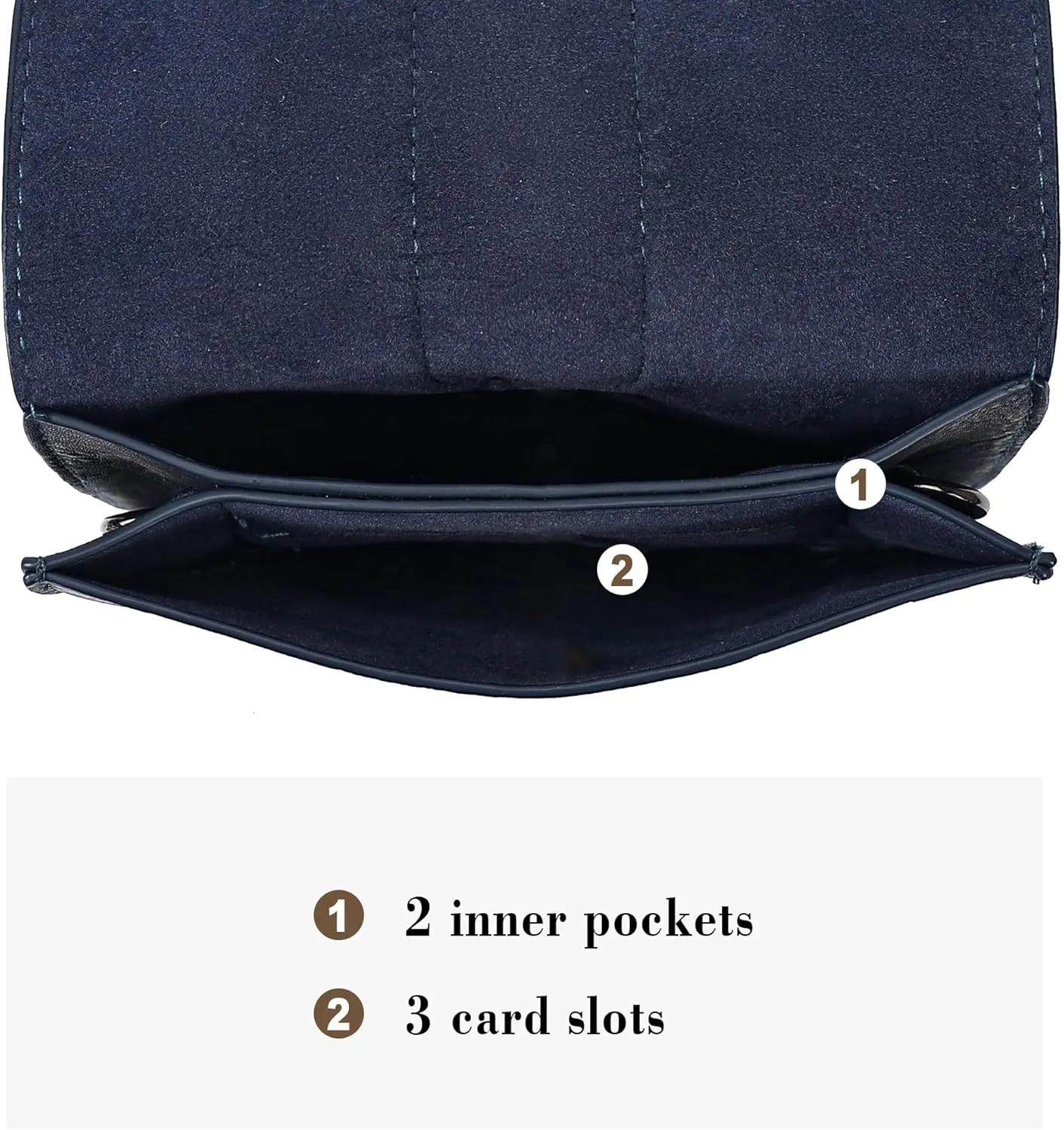INICAT Small Crossbody Bags for Women Gifts for Teenage Girls Leather Cell Phone Purse
