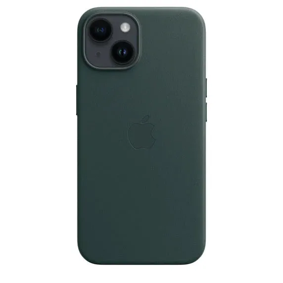 iPhone 14 Leather Case with Logo