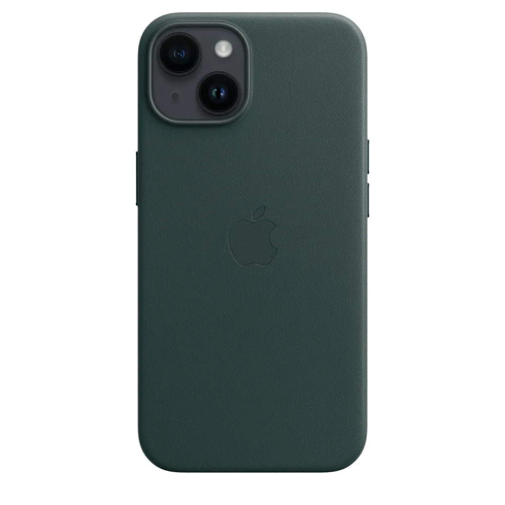 iPhone 14 Plus Leather Case (Not Mag safe) with Logo