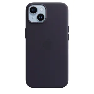 iPhone 14 Plus Leather Case (Not Mag safe) with Logo