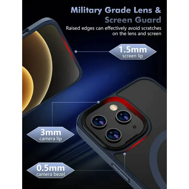 iPhone 14 Ultra Magsafe Drop Proof Sleek Matte Case