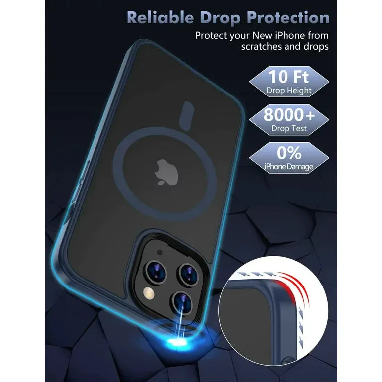iPhone 14 Ultra Magsafe Drop Proof Sleek Matte Case