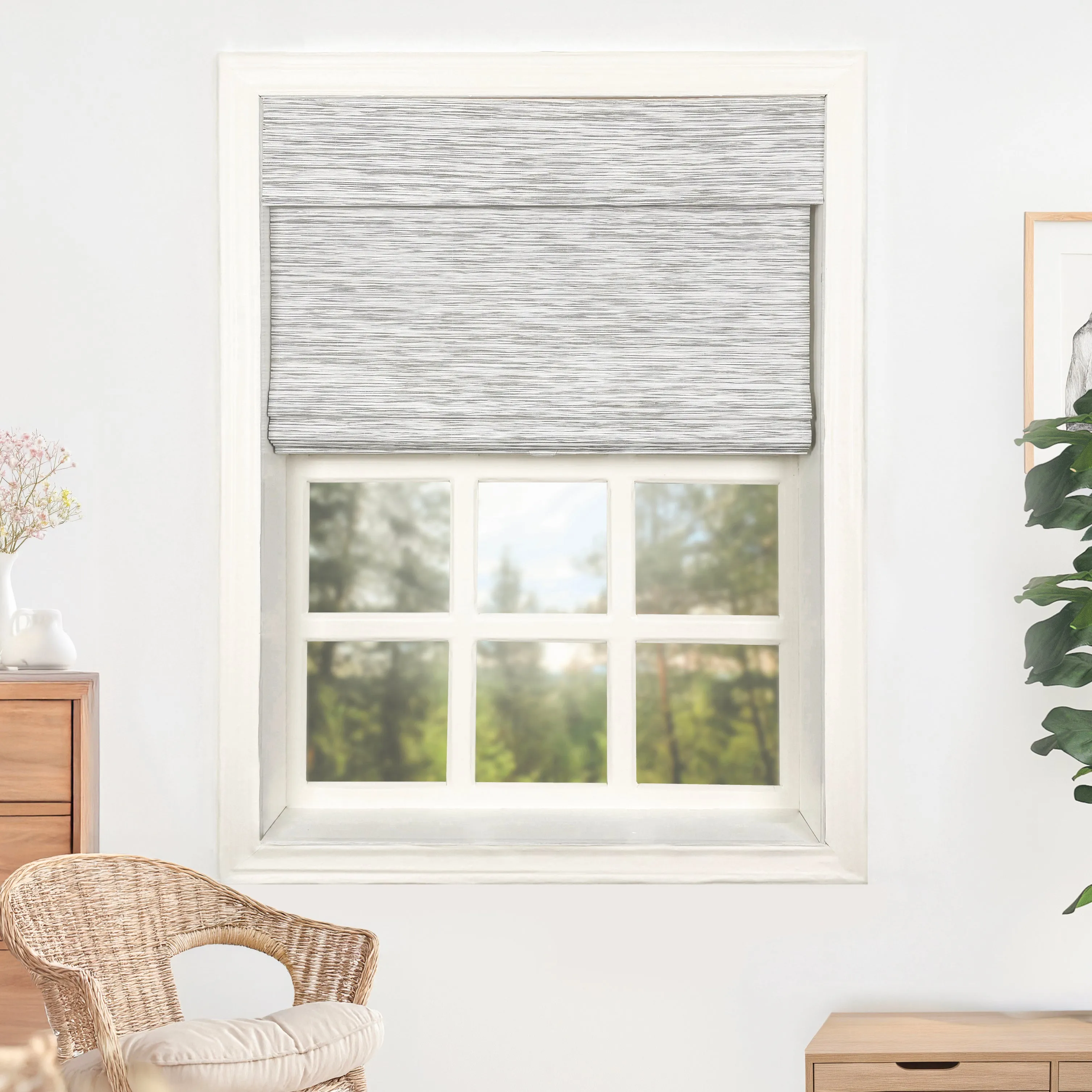 Ivy Woven Bamboo Blinds & Shades | Marble