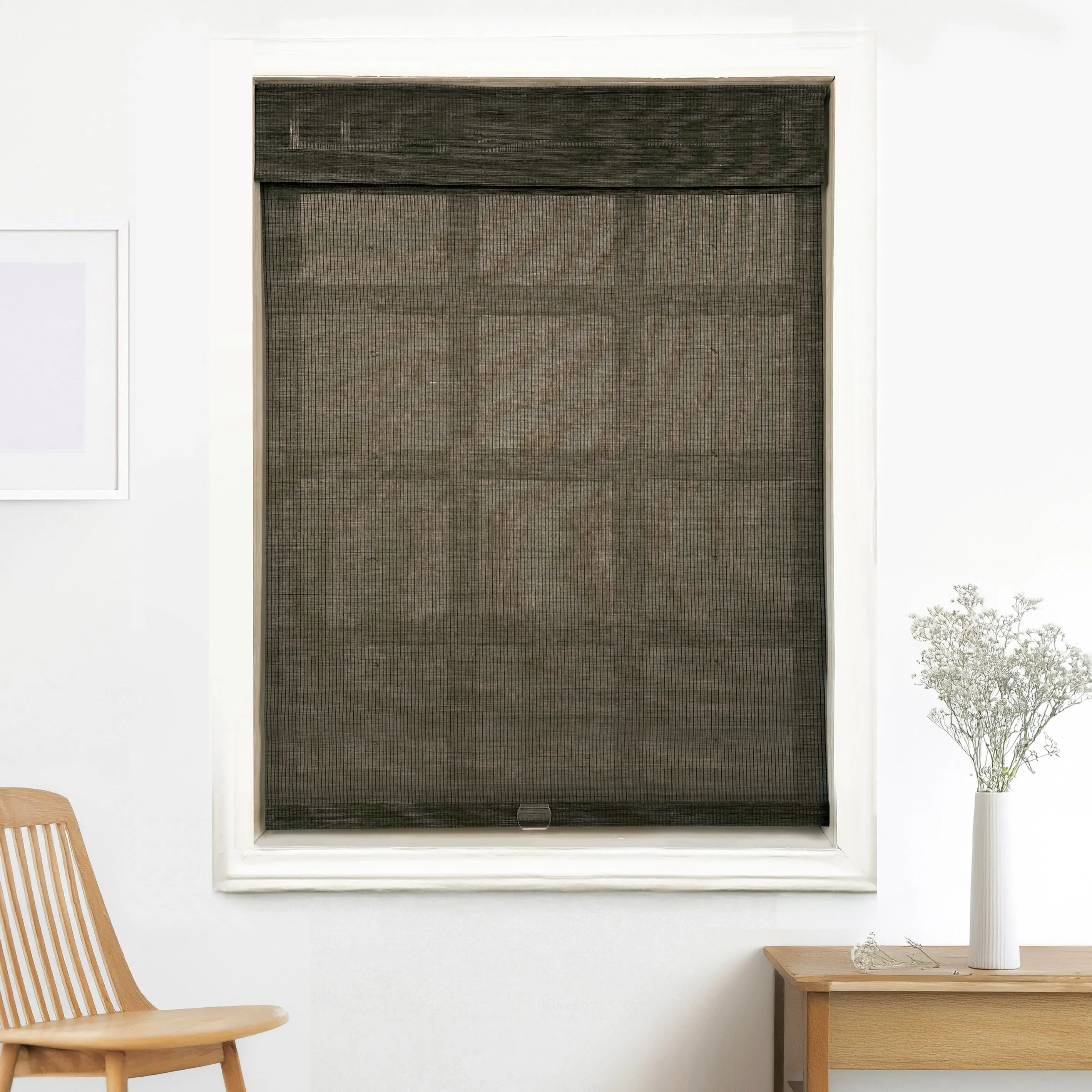 Ivy Woven Bamboo Blinds & Shades Top Down Bottom Up | Moss