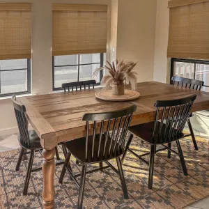 Ivy Woven Bamboo No-Drill Blinds & Shades | Amber