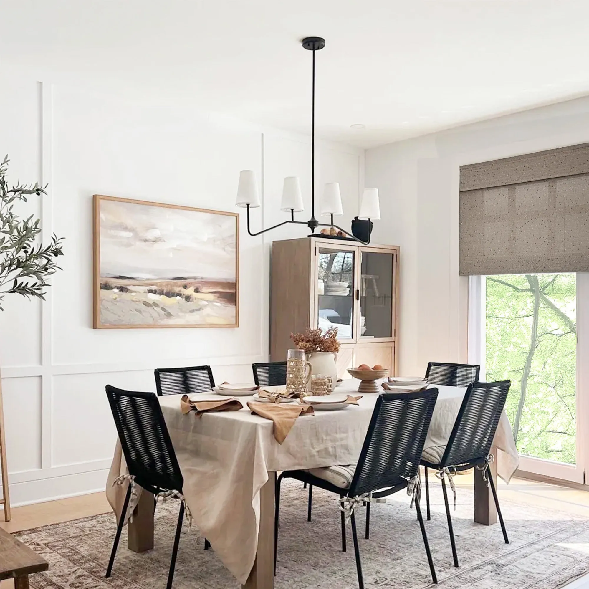 Ivy Woven Bamboo No-Drill Blinds & Shades | Backgammon