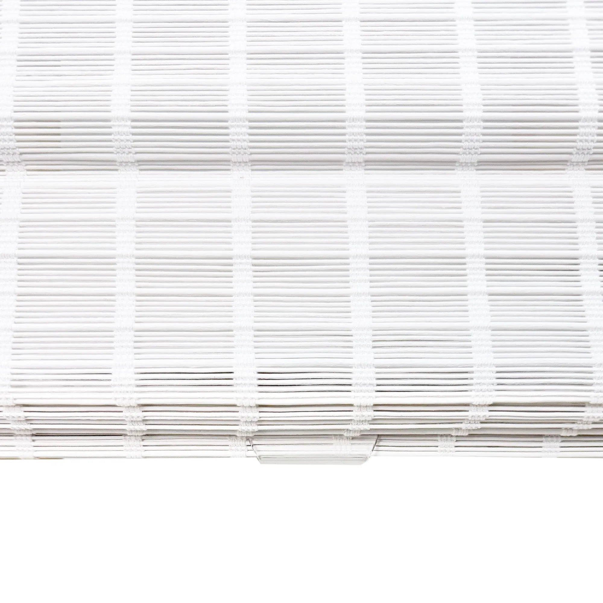 Ivy Woven Bamboo No-Drill Blinds & Shades | Off White