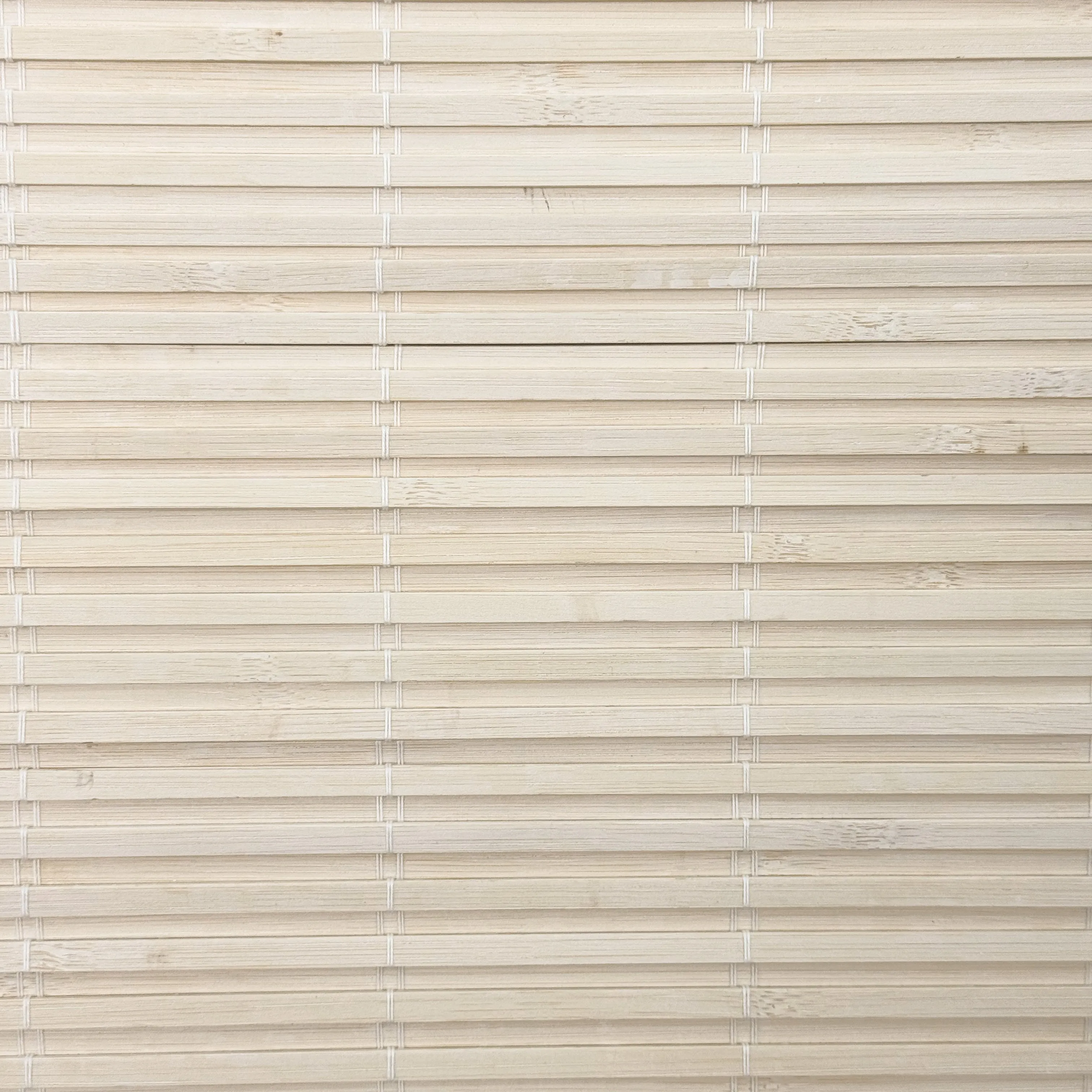 Ivy Woven Bamboo No-Drill Blinds & Shades Top Down Bottom Up | Bone White