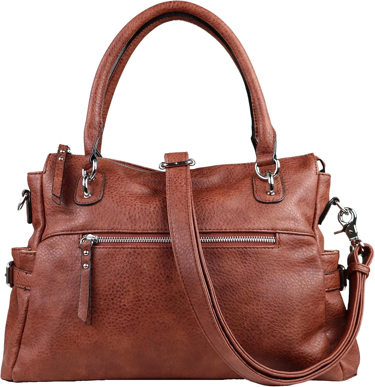 Jessica Satchel Concealed Carry - Womens Concealed Carry Purse - Crossbody Bag with Gun Holster