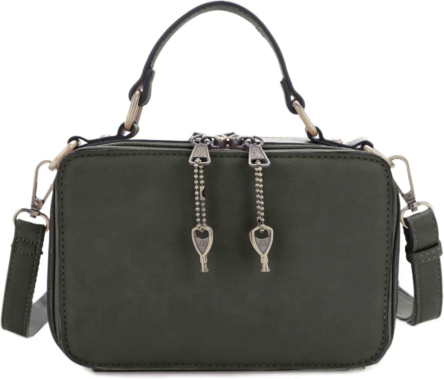 JESSIE & JAMES PANDORA Compact Concealed Carry Crossbody Satchel Purse