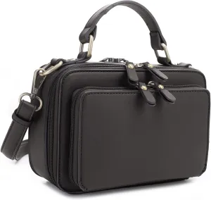 JESSIE & JAMES PANDORA Compact Concealed Carry Crossbody Satchel Purse