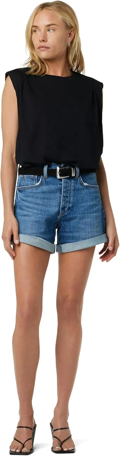 Joe's Women's The Alex High Rise Fitted Denim Short