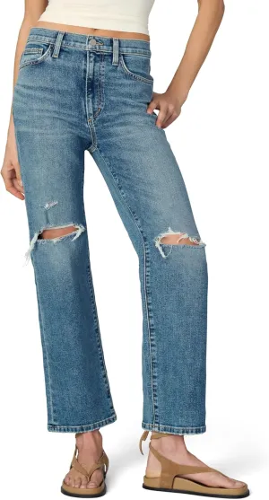 Joe's Women's The Blake High Rise Crop Wide Leg Jean