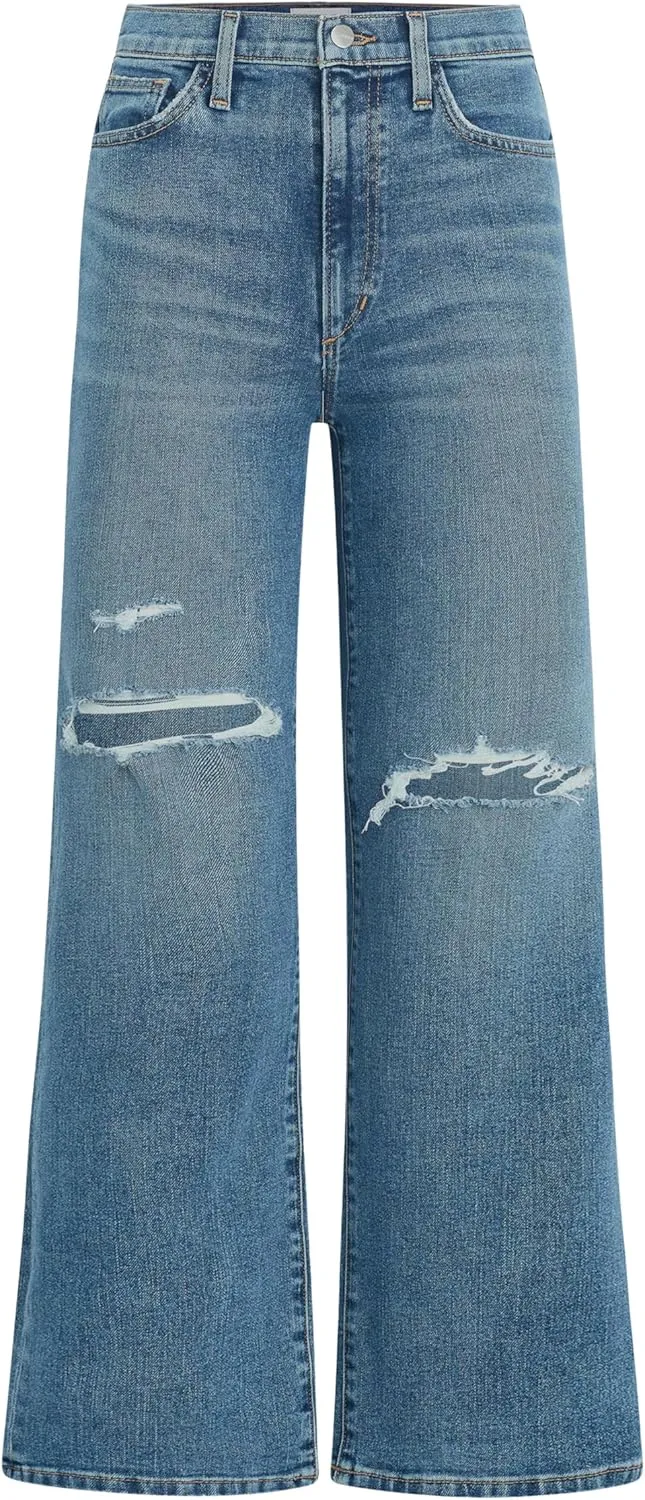 Joe's Women's The Blake High Rise Crop Wide Leg Jean